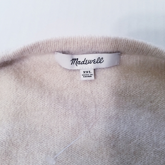 NEW Madewell | Kent Striped Cardigan XXL - Picture 12 of 12